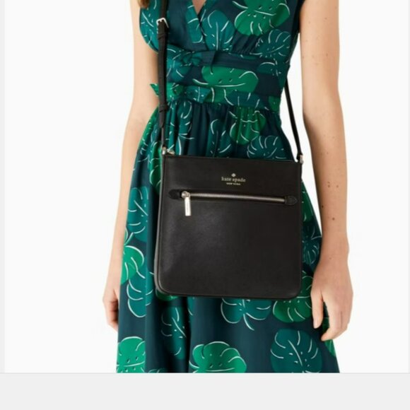 NWT Kate Spade Sadie Large Crossbody - Black - Picture 2 of 8
